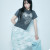 三花修身 5色 SLIM TSHIRT TRIPLE FLOWER
